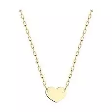 Золотое колье "Сердце"