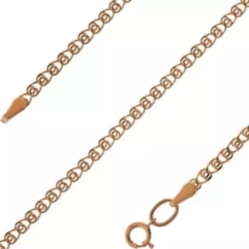 Золотой браслет плетение "Love"