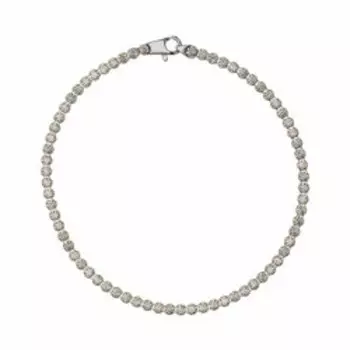 Золотой браслет с фианитами