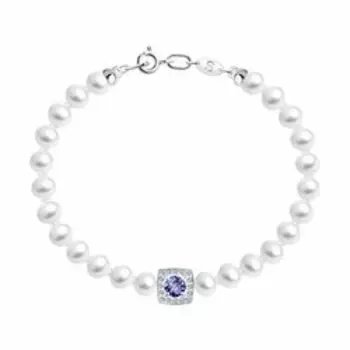 Золотой браслет с самоцветами