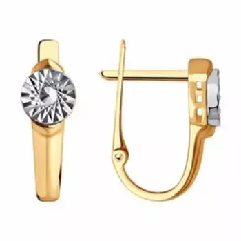 Золотые серьги