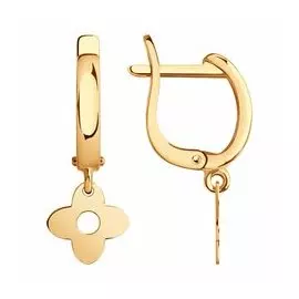 Золотые серьги