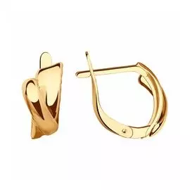 Золотые серьги