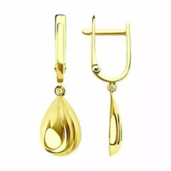 Золотые серьги