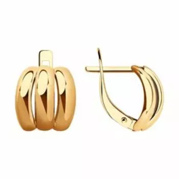 Золотые серьги