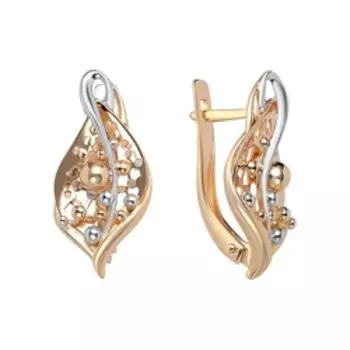 Золотые серьги