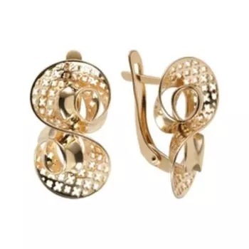 Золотые серьги