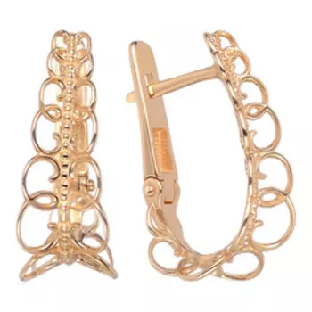 Золотые серьги