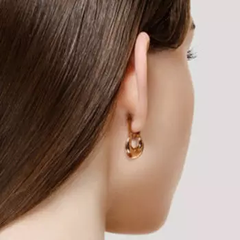 Золотые серьги