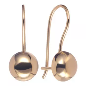 Золотые серьги