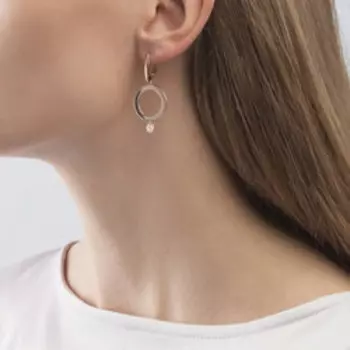 Золотые серьги