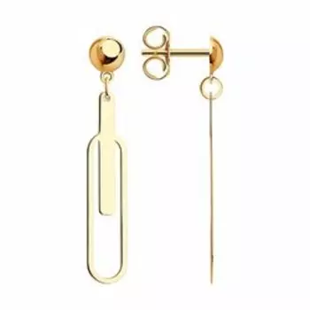 Серьги из золота