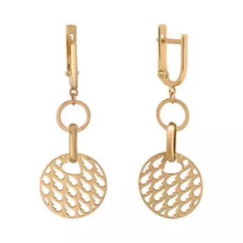 Золотые серьги