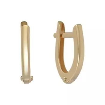 Золотые серьги 585 пробы
