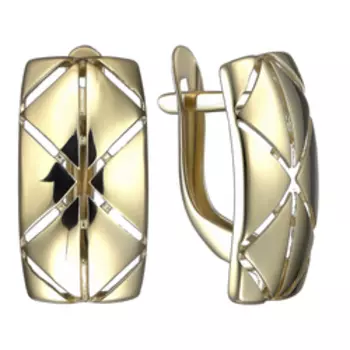 Золотые серьги