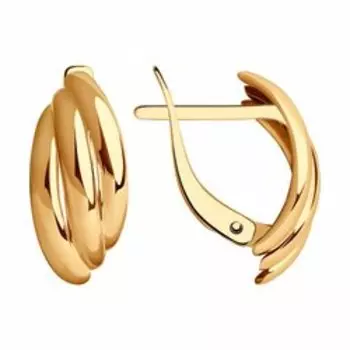 Золотые серьги