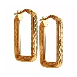 Золотые серьги