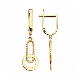 Золотые серьги