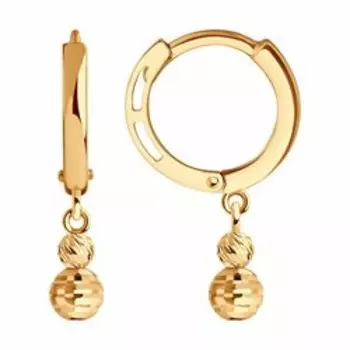 Золотые серьги