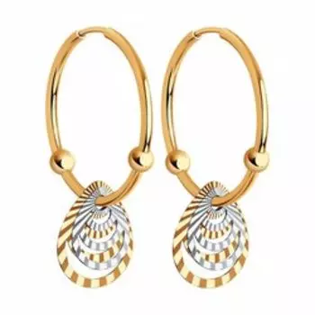 Золотые серьги