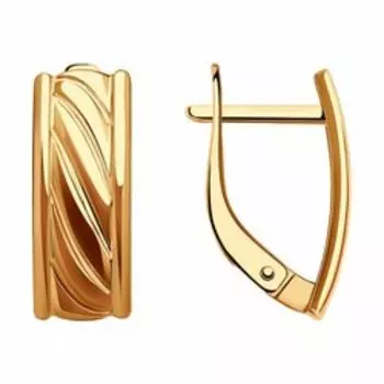 Золотые серьги