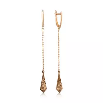 Золотые серьги