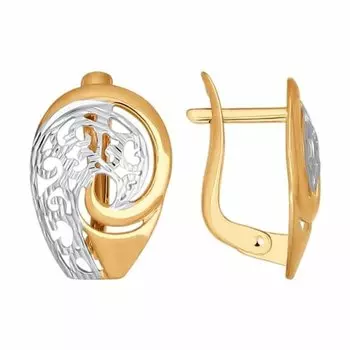 Золотые серьги