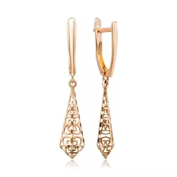 Золотые серьги