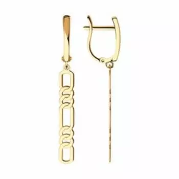 Золотые серьги