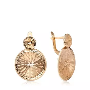 Золотые серьги