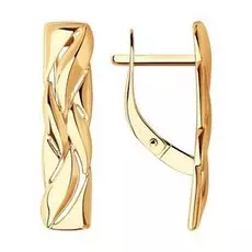 Золотые серьги