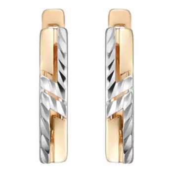 Золотые серьги 375 пробы