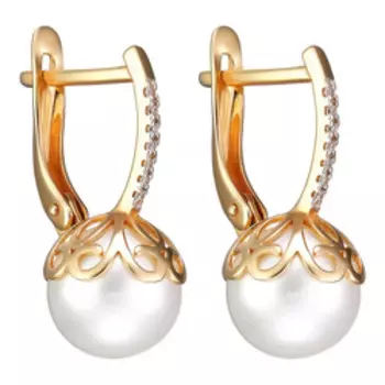 Золотые серьги 585 пробы