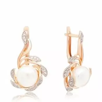 Золотые серьги 585 пробы