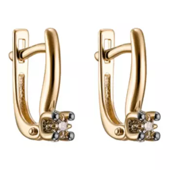 Золотые серьги 585 пробы