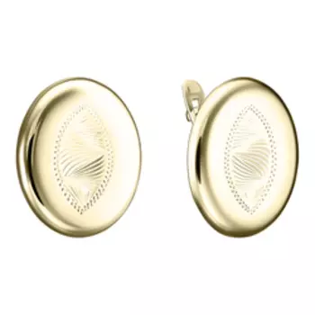 Золотые серьги 585 пробы