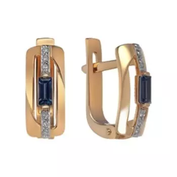 Золотые серьги 585 пробы