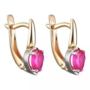 Золотые серьги 585 пробы