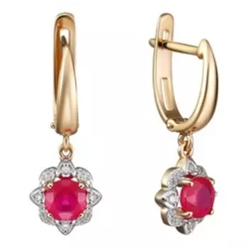 Золотые серьги 585 пробы