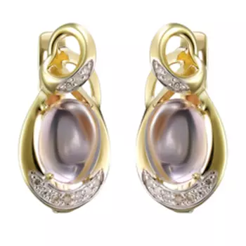 Золотые серьги 585 пробы