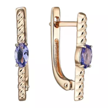 Золотые серьги 585 пробы