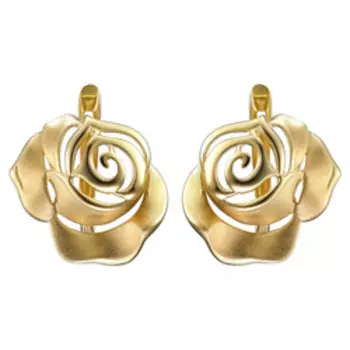 Золотые серьги 585 пробы