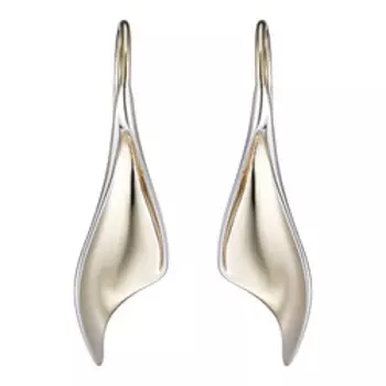 Золотые серьги 585 пробы