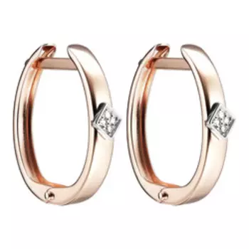 Золотые серьги 585 пробы