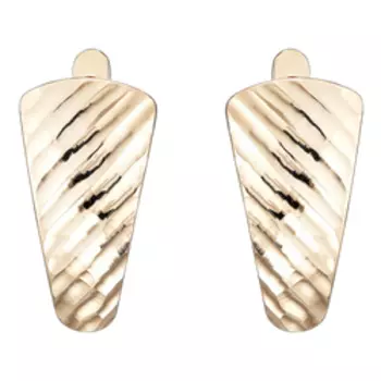 Золотые серьги 585 пробы