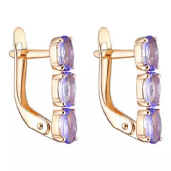 Золотые серьги 585 пробы