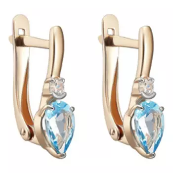 Золотые серьги 585 пробы