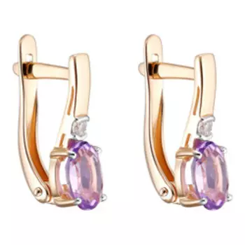 Золотые серьги 585 пробы