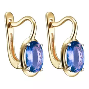 Золотые серьги 585 пробы