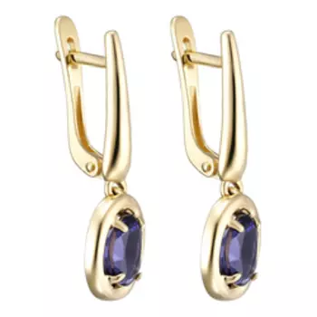 Золотые серьги 585 пробы